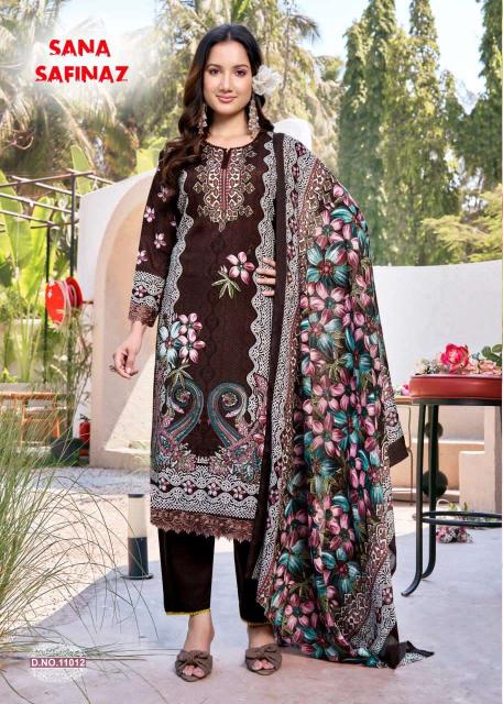 Ganesha sana safinaz vol-11 cotton dress material wholesale price